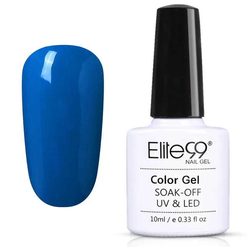 Elite99 Alcoholic Removal One Step Gel 10ml One Step UV Gel Varnish 3 in 1 Nail Polish LED Soak off Hybrid Long Last Gel Lacquer - Цвет: 0021