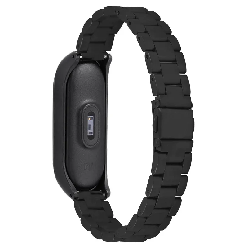 COMLYO ремешок из нержавеющей стали mi Band 4 ремешок замена часы браслет на запястье для Xiao mi Band 4 ремешок+ металлический чехол Крышка