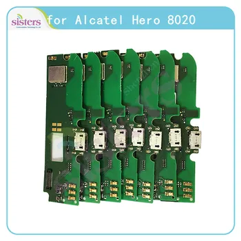 

USB Charging Dock Flex Cable For Alcatel Hero N3 8020 USB Charger Board Mic Charging Flex Cable OT-8020D OT-8020E Replacement