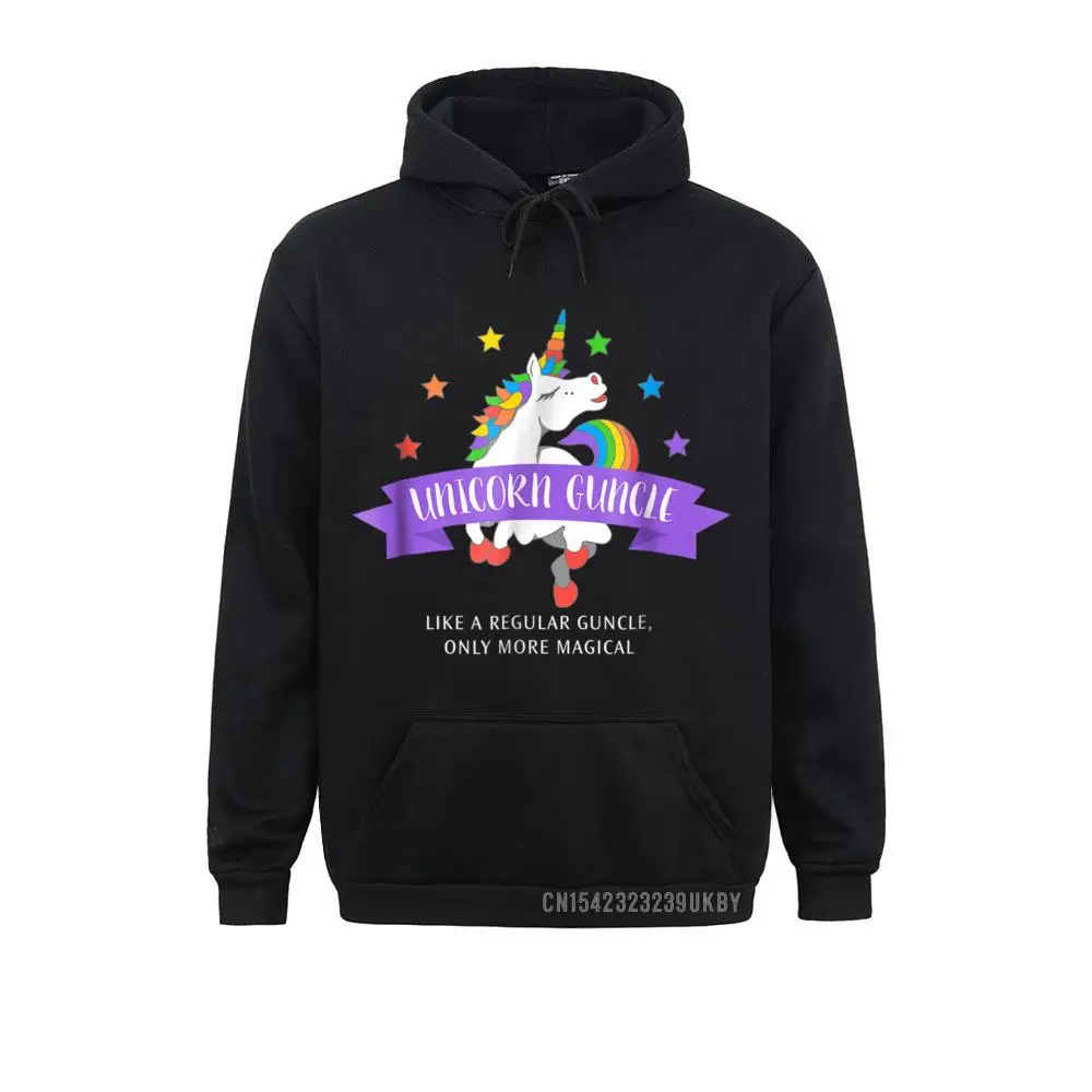 

Brand New Men's Sweatshirts Unicorn Guncle Harajuku Funny Cute Magical Gift Casual Hoodies Long Sleeve Funny Hoods Autumn