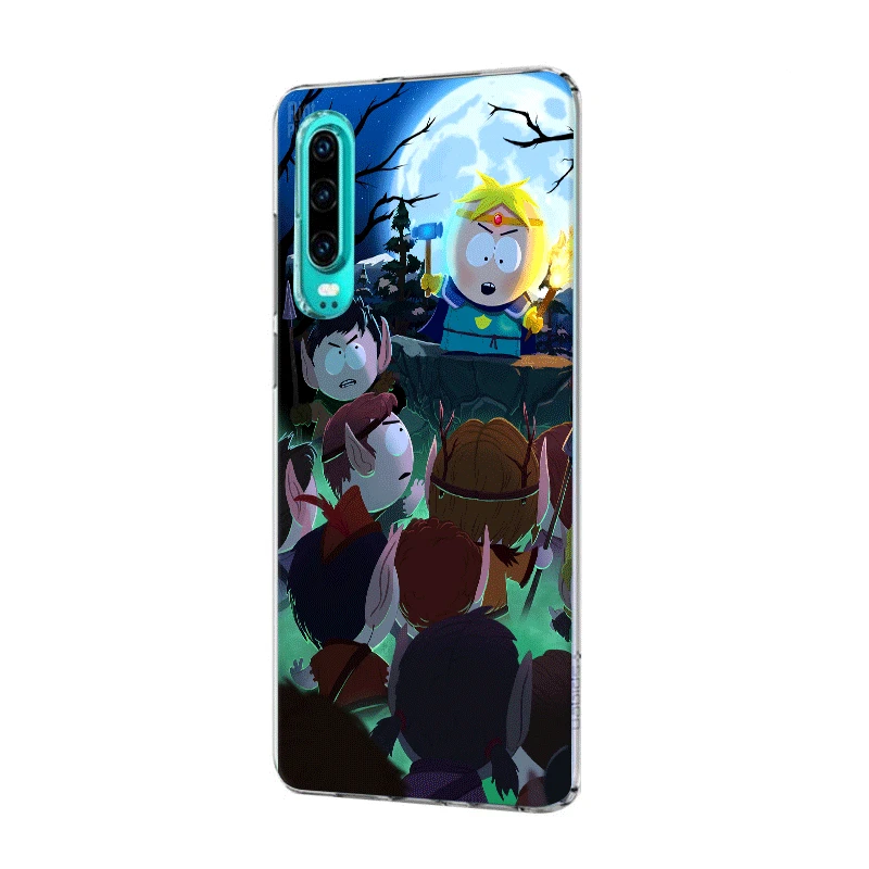 4 Чехол для телефона из ТПУ для huawei P30 P20 P10 P8 P9 Lite Pro P Smart Z Plus, чехол с аниме Southpark - Цвет: 4