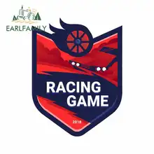 EARLFAMILY 13cm x 10.7cm Racing Game Funny Car Stickers Waterproof Sunscreen JDM RV VAN 3D DIY Fine Decal Vinyl Car Wrap