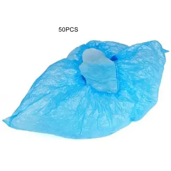 

Disposable Boot Shoe Covers Portable Extra Thick Water-Resistant Protective Foot Booties Non-Slip Recyclable