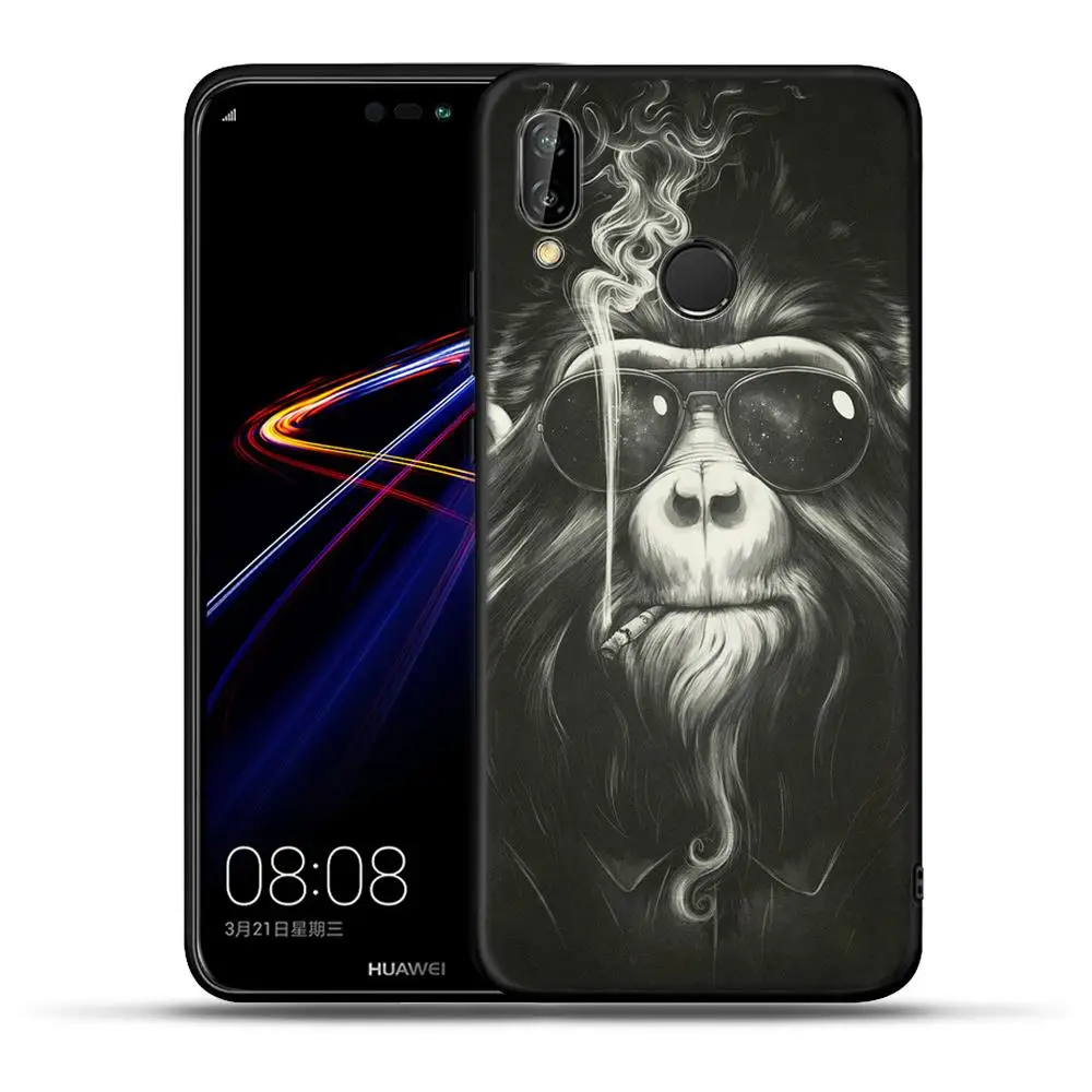 HXNH01 Мягкий силиконовый чехол s для huawei P20 P30 Pro mate 10 20 Lite Y5 Y6 Y7 Y9 Prime P Smart Plus чехол для задней панели телефона Coque Etui - Цвет: HXNH01