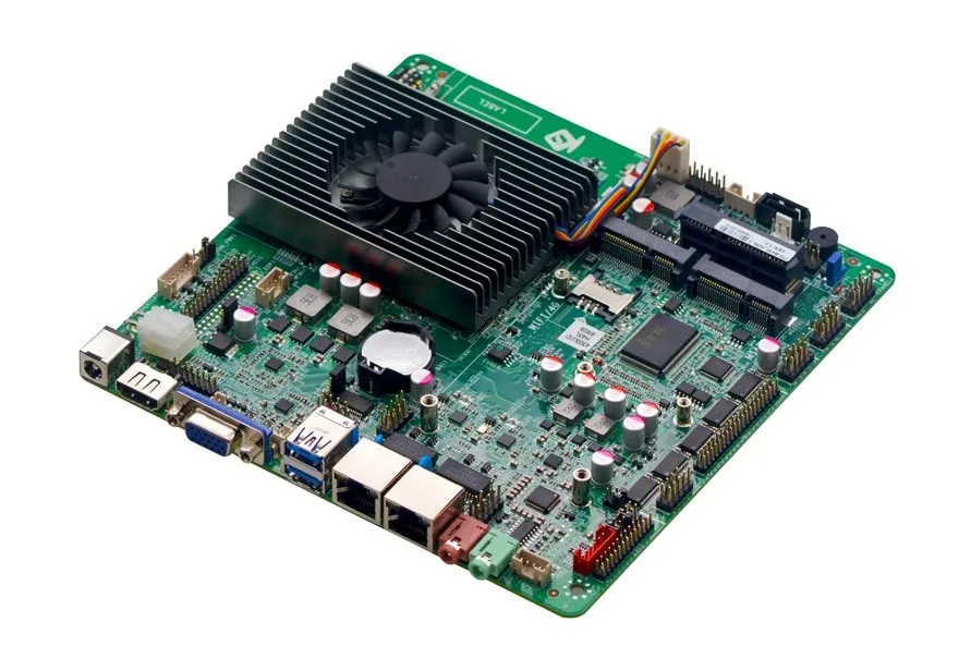 Mini Itx Intel I5 4300U Dual Core 2 Lan Dc 12V Lvds Mini Itx Scheda Madre Per Il Chiosco Pos