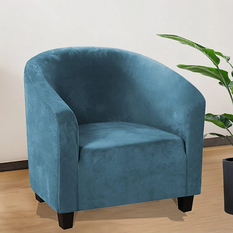 1 Seat Stretch Cover for Armchair Elastic Slip Covers Armchair Sofa Couch Cover Single Sofa Slipcover Seater Furniture Case