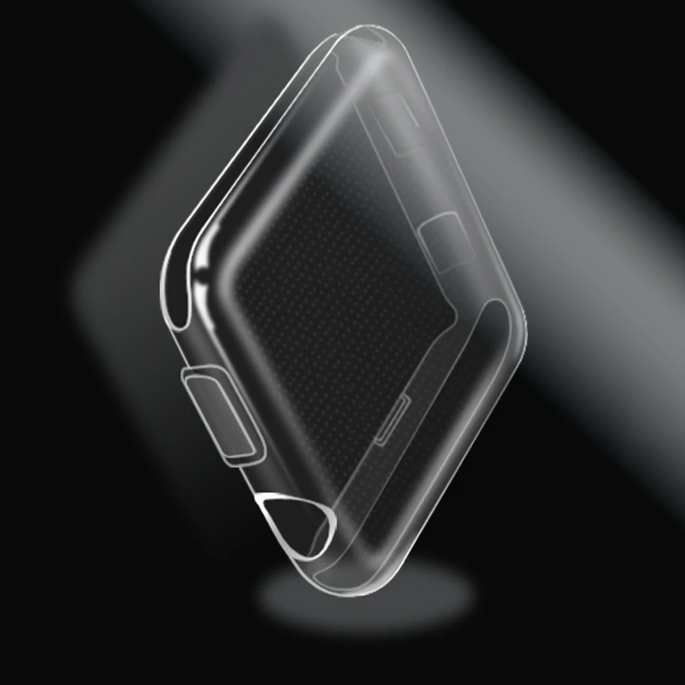 Прозрачный защитный чехол все включено для Apple Watch 5, 4, 40 мм, 44 мм, 360, прозрачный чехол из ТПУ, полный Чехол для Iwatch 3, 2, 1, 38 мм, 42 мм