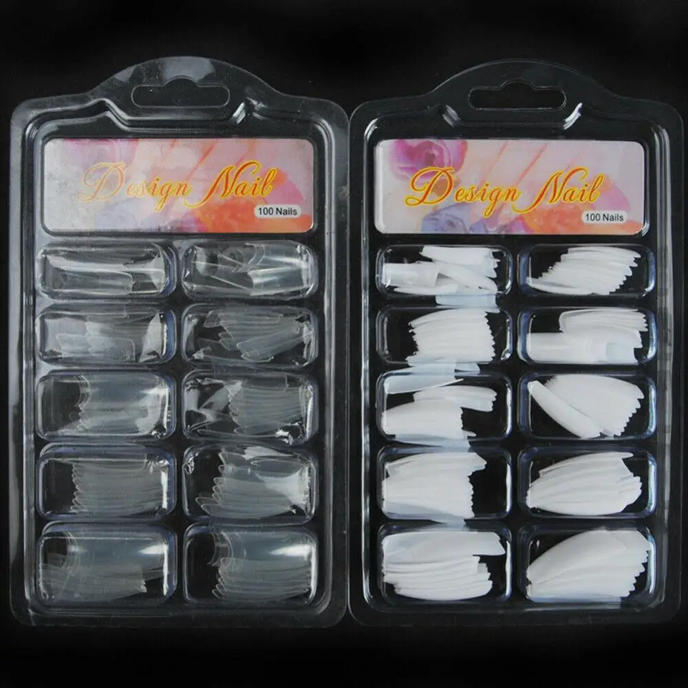 Полный акриловый жидкий порошок набор для клипса с наконечником французского