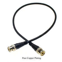 0,5 м BNC Male To Male Double Head Video Cable Pure Copper Connector BNC Connecting Line Безопасность Мониторинг Камера BNC Кабель