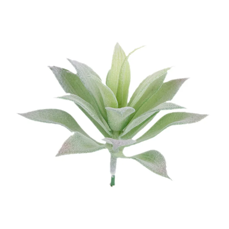 6 шт. Мини имитация суккулентных растений искусственные негоршечные Agave стеблей Дом Сад Офис украшения