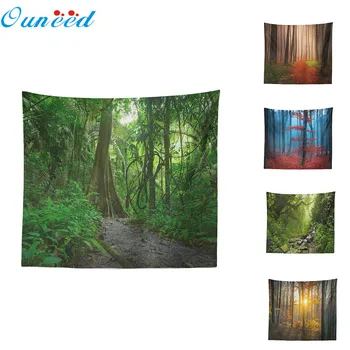 

tapestry Forest tree pattern Tapestry wall hanging sunset Room Decorative Wall Painting boho decoration home decor 150*200cm new