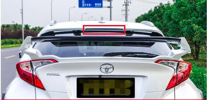 Спойлер на крышу для TOYOTA CHR 2018 2019 годов спойлер FD2 высококачественный материал ABS
