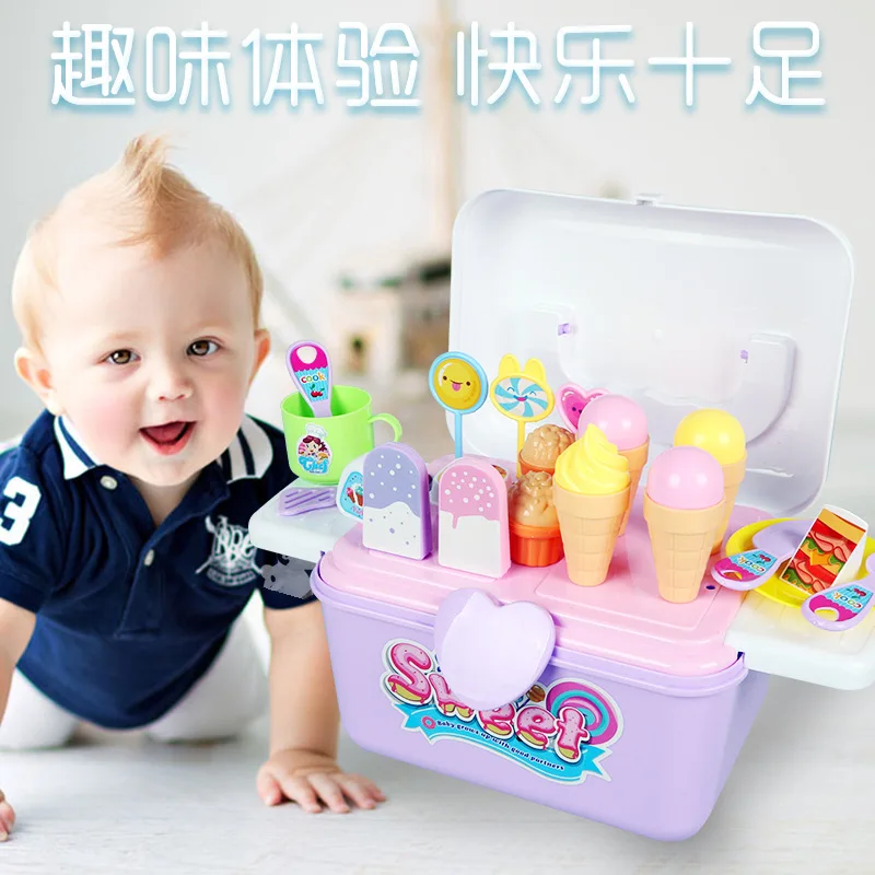 Детская модель кухня игровой дом игрушки девушки комод игровой дом чемоданы игрушки набор