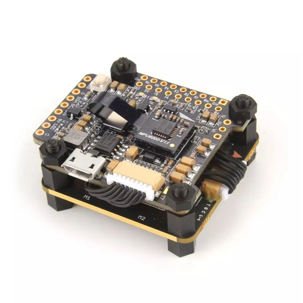 

Holybro Kakute F7 V1.5 Flight Controller +Tekko32 F3 40A 4 In 1 Blheli 32 3-6S Brushless ESC for RC Drone Spare Parts