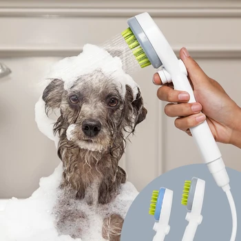 

Pet Bathing Tool Comfortable Massager Shower Tool Cleaning Washing Bath Sprayers Dog Brush Pet Supplies Wholesale