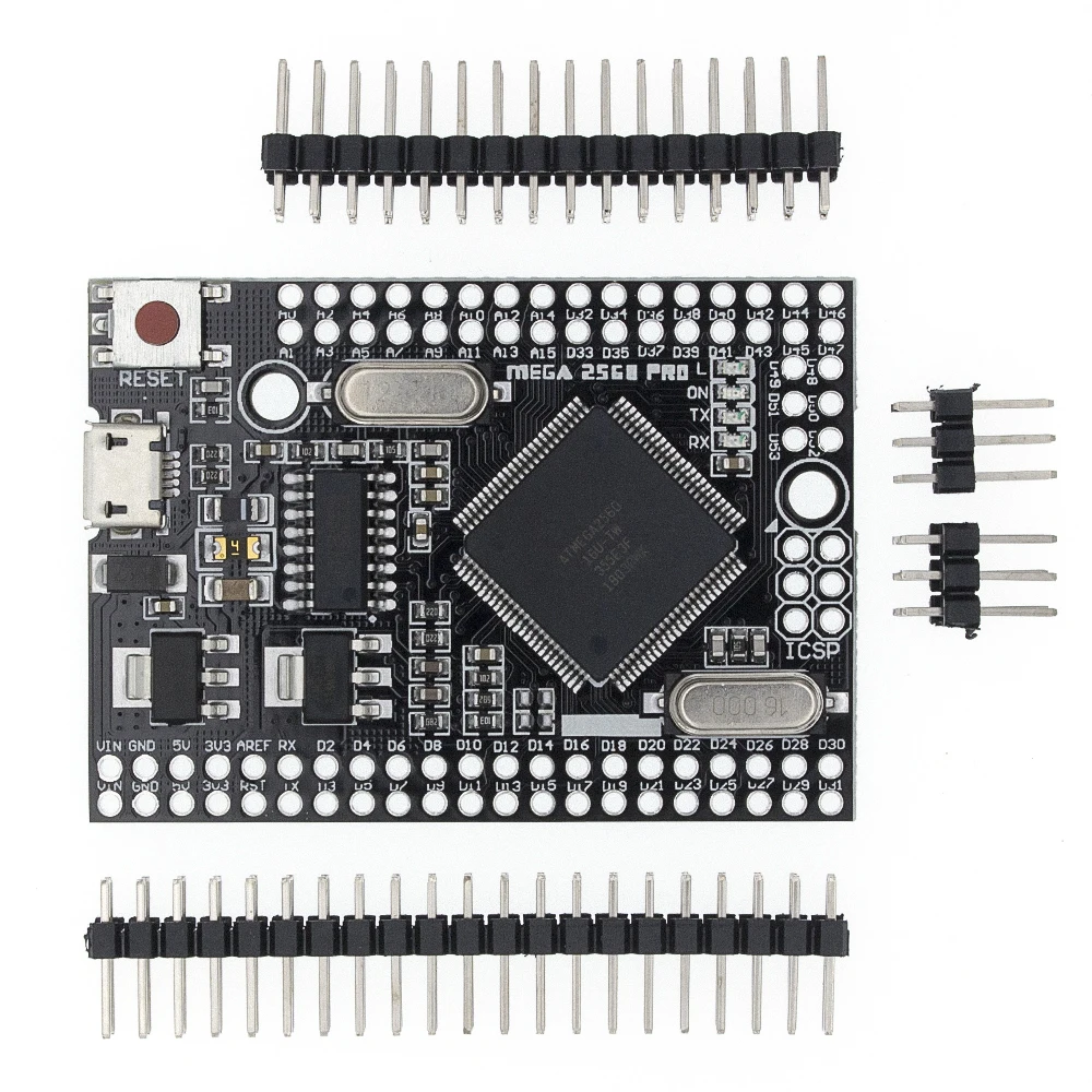 MEGA 2560 PRO Embed CH340G/ATMEGA2560-16AU Chip z męskimi pinheads kompatybilny dla arduino Mega2560 DIY