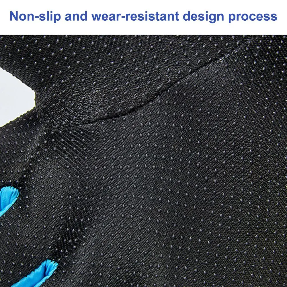 1 Pair Night Reflective Design Winter Warm Gloves Windproof Waterproof Anti-slip For Outdoor Sport Cycling Riding Skiing Mittens
