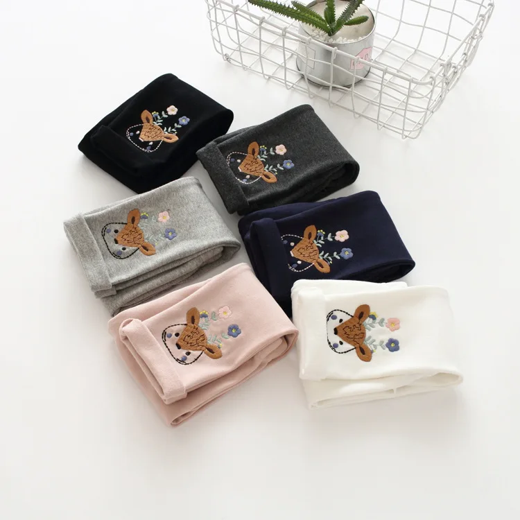 Autumn New Style Korean-style Girls Rainbow My Little Leggings