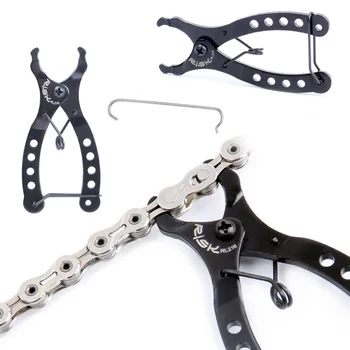 

RISK Mini Bike Chain Quick Link Tool with Hook up Multi Link Plier MTB Road Cycling Chain Clamp Magic Buckle Bicycle Tool Kit