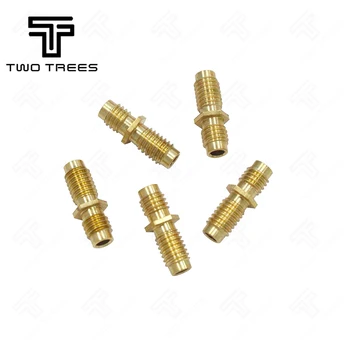 

5Pcs 3D Printer Part Throat Accessories Ultimaker Original Hot End Isolator Tube M6X20 Brass Feed Pipe 3d printer extruder parts