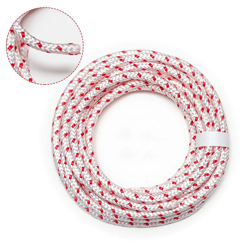 Chainsaw spare parts 4mX 4.5mm Starter Rope Chainsaw Lawn Mower Construction Equipment For Honda Chainsaw Lawnmower Engine Starter Rope Pull Cord