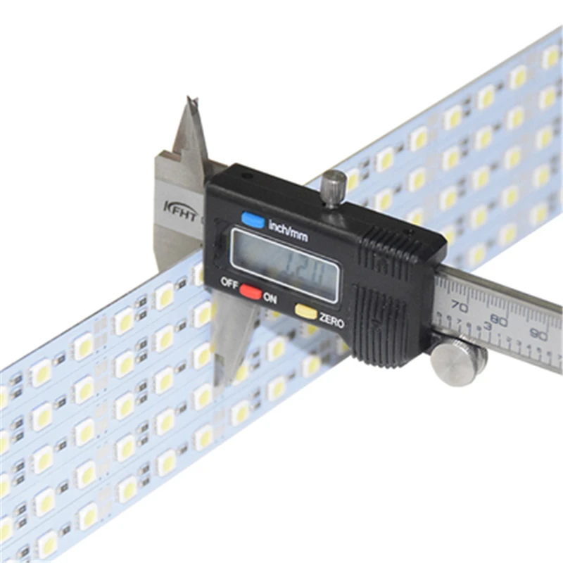10 шт. светодиодный светильник SMD5050 светодиодный светильник из алюминиевого сплава 0,5 м 36 светодиодный/м DC 12 В светодиодный жесткий светильник