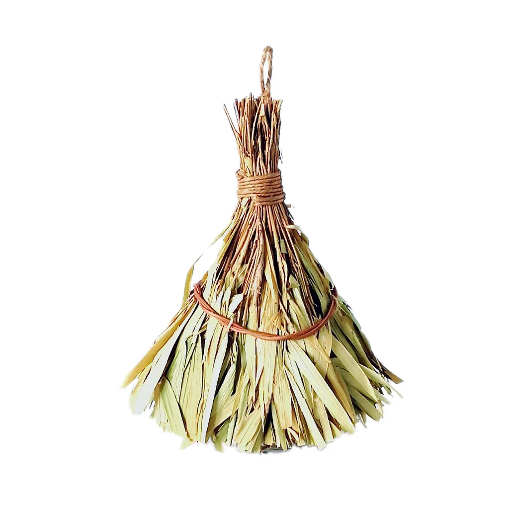 Birds Nest Natural Grass Egg Cage Outdoor Decorative Weaved Hanging Parrot Hous