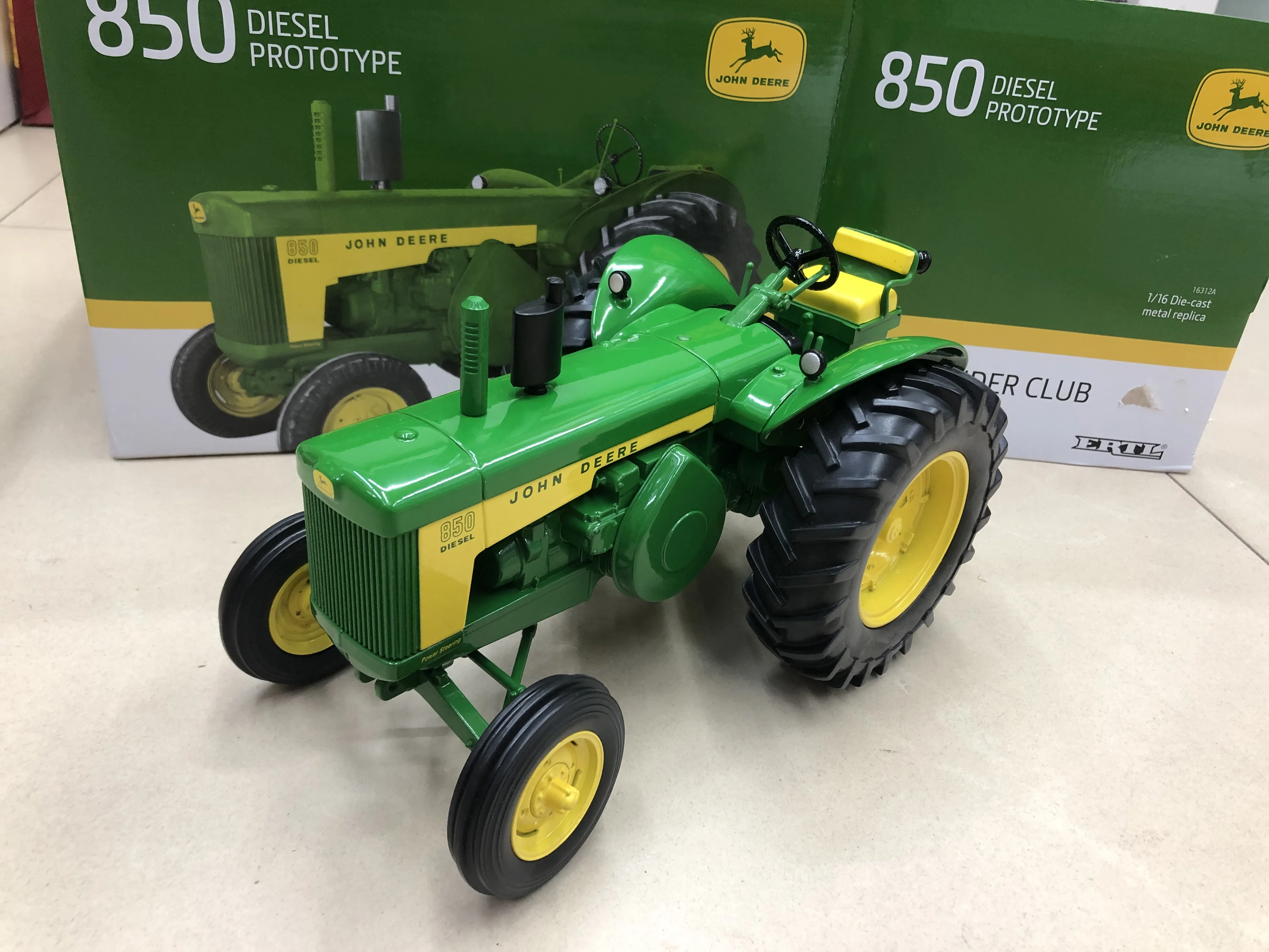 Eervol Volgen zakdoek 1:16 Schaal Ertl Deere 850 Tractor Legering Simulatie Landbouwmachines  Model Statische Decoratie Kinderen Speelgoed Gift 16312A|Diecast & Speelgoed  auto´s| - AliExpress