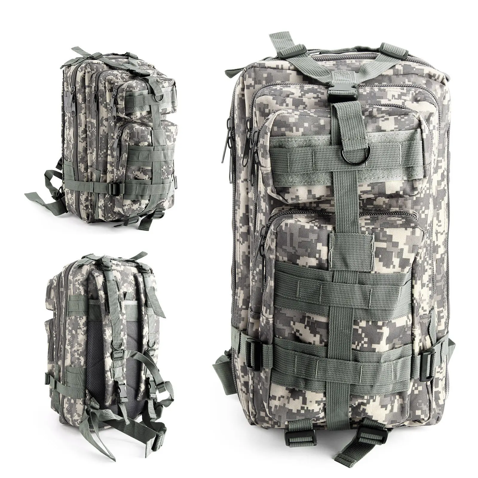 ACU camouflage Открытый походный рюкзак военный тактический рюкзак 30L сумка армейский Спортивный Рюкзак Военно-спортивный камуфляж сумка для мужчин wemen Новинка - Цвет: ACU camouflage