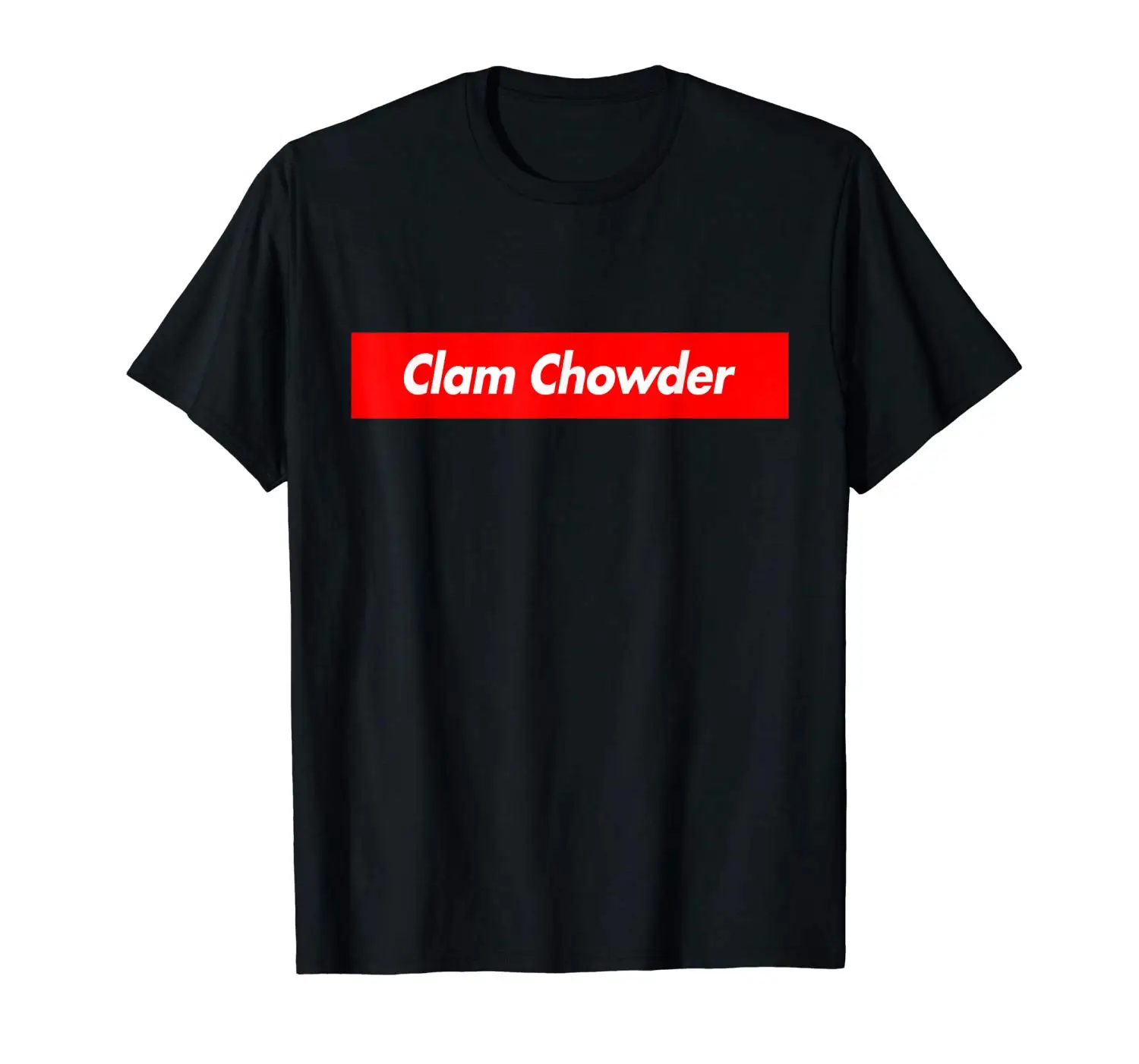 Clam Chowder Parody Box стильная забавная футболка с логотипом летняя брендовая для