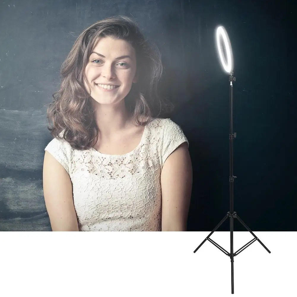 14 &quotфотографии затемнения светодиодный селфи кольцо светильник Youtube мобильного