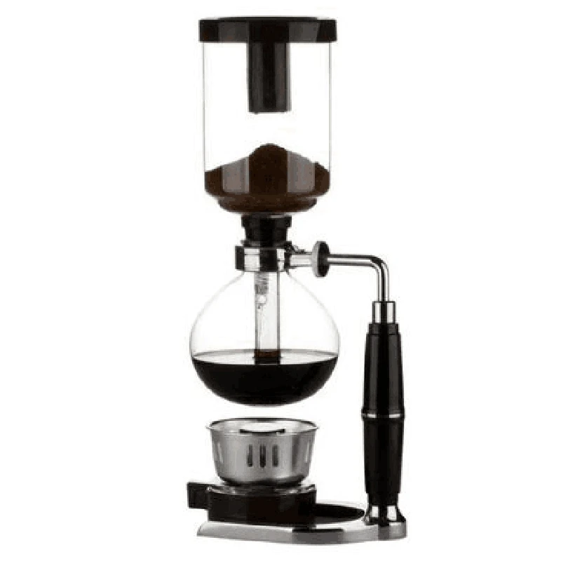 

HOT Japanese Style Siphon Coffee Maker Tea Siphon Pot Vacuum Coffee Maker Glass Type Coffee Machine Filter Cups