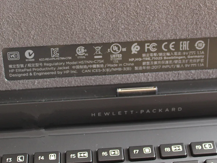 Базовая клавиатура для hp ElitePad 900 G1 1000 G2 док-клавиатура HSTNN-C75K HQ-TRE HEWLETT арабский японский английский клавиатура