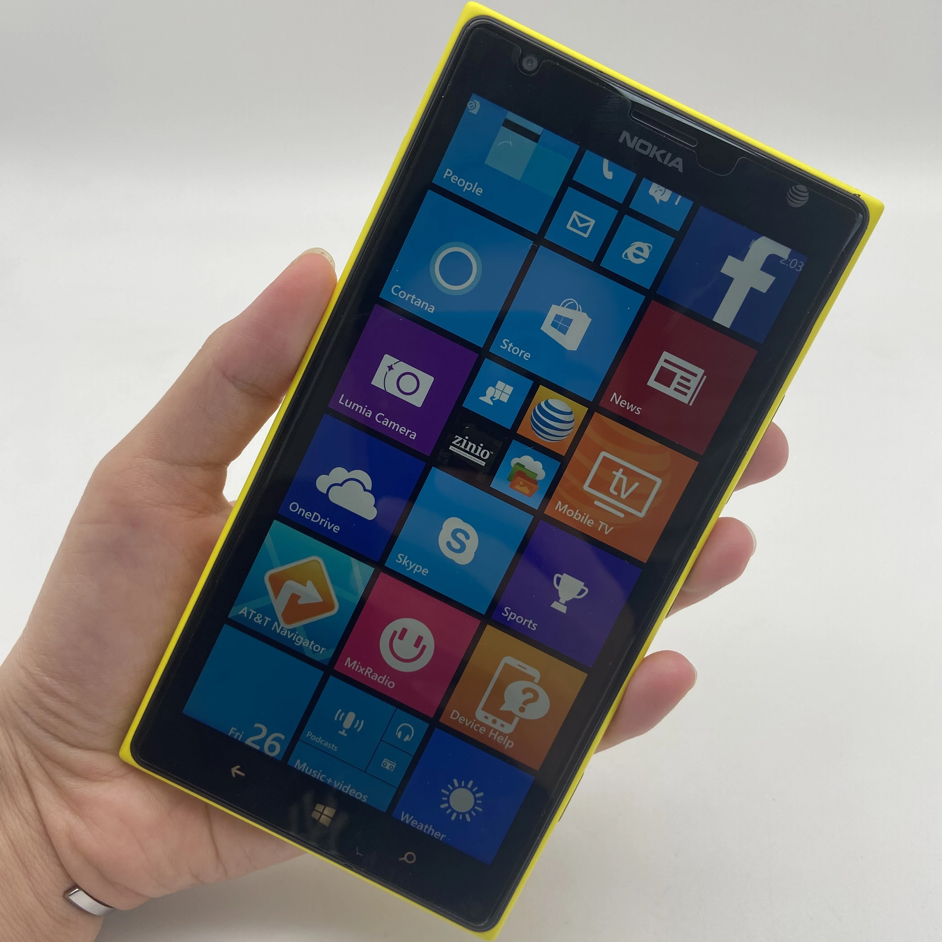 Nokia Lumia 1520 Refurbished Original mobile phones Unlocked 20.0MP 6.0 inch Quad Core 16GB Windows IOS Free Shipping Fast iphone se refurbished