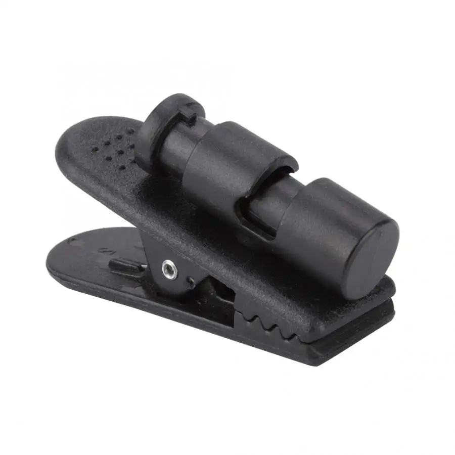 

New Black Multi-purpose Clip For Walkie Talkie Headset Microphone Data Line Multi-purpose Clip