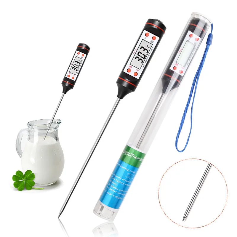 Kitchen Thermometer Digital Food Meat Probe BBQ Household Temperature Tools 