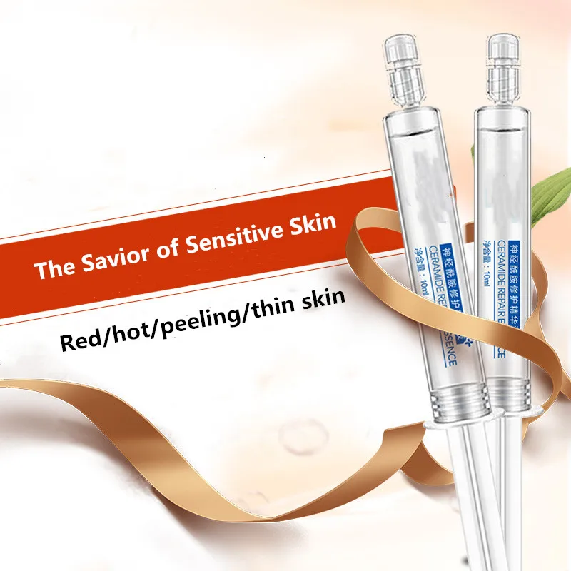 Ceramide repair essence, утолщение рогового слоя, восстановление чувствительных мышц Красной горячей чувствительной крови 10 мл