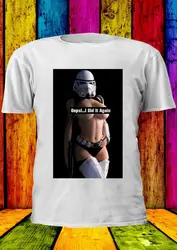 Звездные войны модель сексуальной девушки футболка штурмовика жилет танктоп для мужчин и женщин унисекс 450 хлопок Футболка новейшая мода