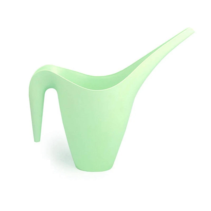 Set of 7 Plastic Watering Can- 1.8 L Easy Pour Watering Pot with Long Spout for Bonsai Indoors and Outdoors