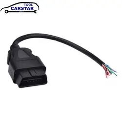 Professional OBD2 16Pin Female/male Connector to Opening OBD Cable OBDII OBD-ii ODB2 16 Pin OBD 2 Adaptor 30CM/60CM Length
