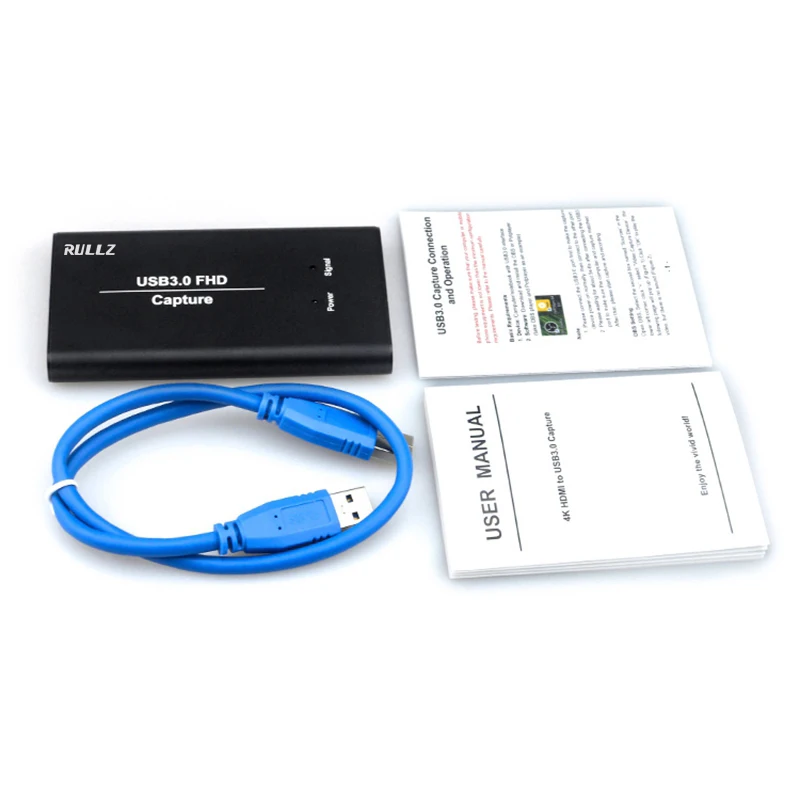 4K 1080P 60fps HD видео живое потоковое устройство HDMI к USB 3,0 карта захвата для PS3 PS4 телефон игры ТВ STB BOX видеокамера запись - Цвет: NO Packing Box