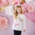 VIKITA Kids хлопчатобумажная Толстовка Для девочек Осенняя Одежда с длинным Рукавом для девочек Бабочка Единорог блестки кофты для малышей Топы
