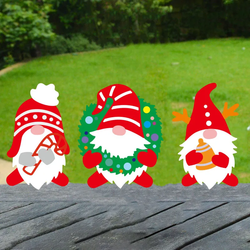 MEET HUANG Christmas Gnome Set Scrapbooking Paper Die Cut Stencils Metal Craft Cutting Dies Embossing For Crads Making 2021