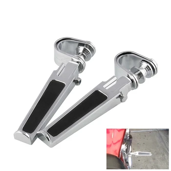 

Universal Motorcycle Foot Pegs Clamps Kit 1" to 1/4" Anti-Vibrate Engine Guard foot pegs rest fit for Harley Honda SUZUKI YAMAHA