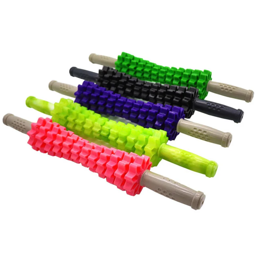 

Yoga Massage Roller Stick Leg Back Relieve Soreness Relaxion Roller Sports Fascia Rod Yoga Block Gym Fitness Equipment