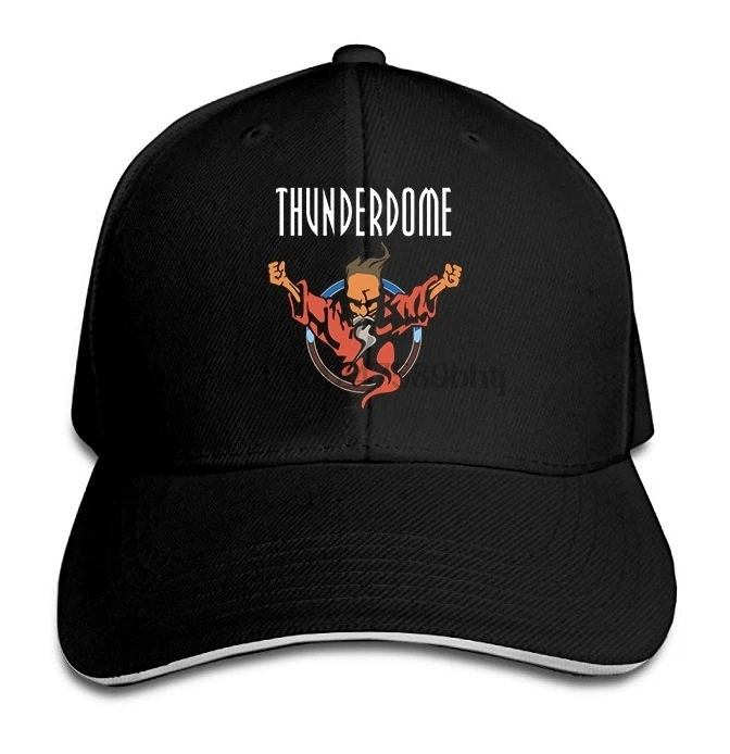 Thunderdome логотип окрашенные шляпы Мода Гольф Кепка бейсбольная Кепка унисекс
