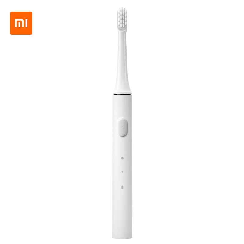 1pcs Xiao mi jia T100 mi умная электрическая зубная щетка 46 г 2 скорости Xiao mi Sonic зубная щетка отбеливание Уход за полостью рта зона Re mi nder - Цвет: 1pcs