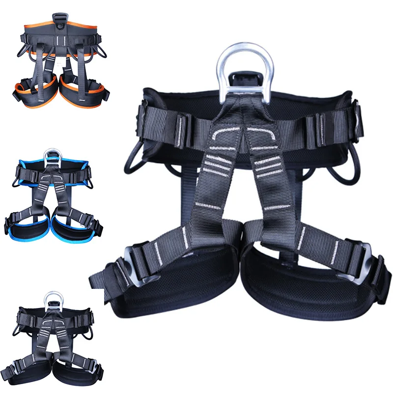 Belt Safety Harness Rock Mountain Climbing Rappelling Rescue Protection High Quality Safety Belt