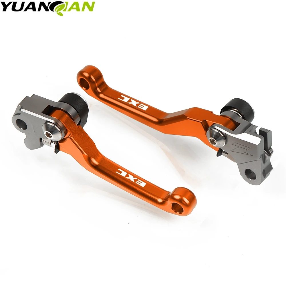 CNC Мотоцикл тормозные рычаги для KTM EXC 125 200 250 300 400 450 500 530 2009-мотоцикл поворотный складной тормозной рычаг сцепления
