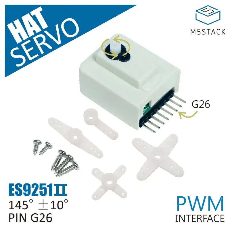 M5StickC ESP32Mini IoT макетная плата Совместимость с сервоголовкой модуль двигателя с ES9251II цифровой сервопривод